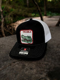 Adjustable Embroidered Snapback Trucker Hat - Gator (Trouble) Patch