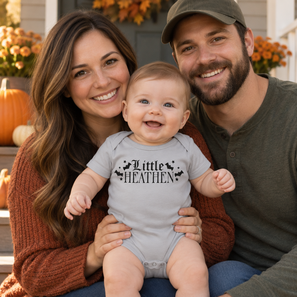 Little Heathen — Ash Infant Bodysuit — lifestyle group