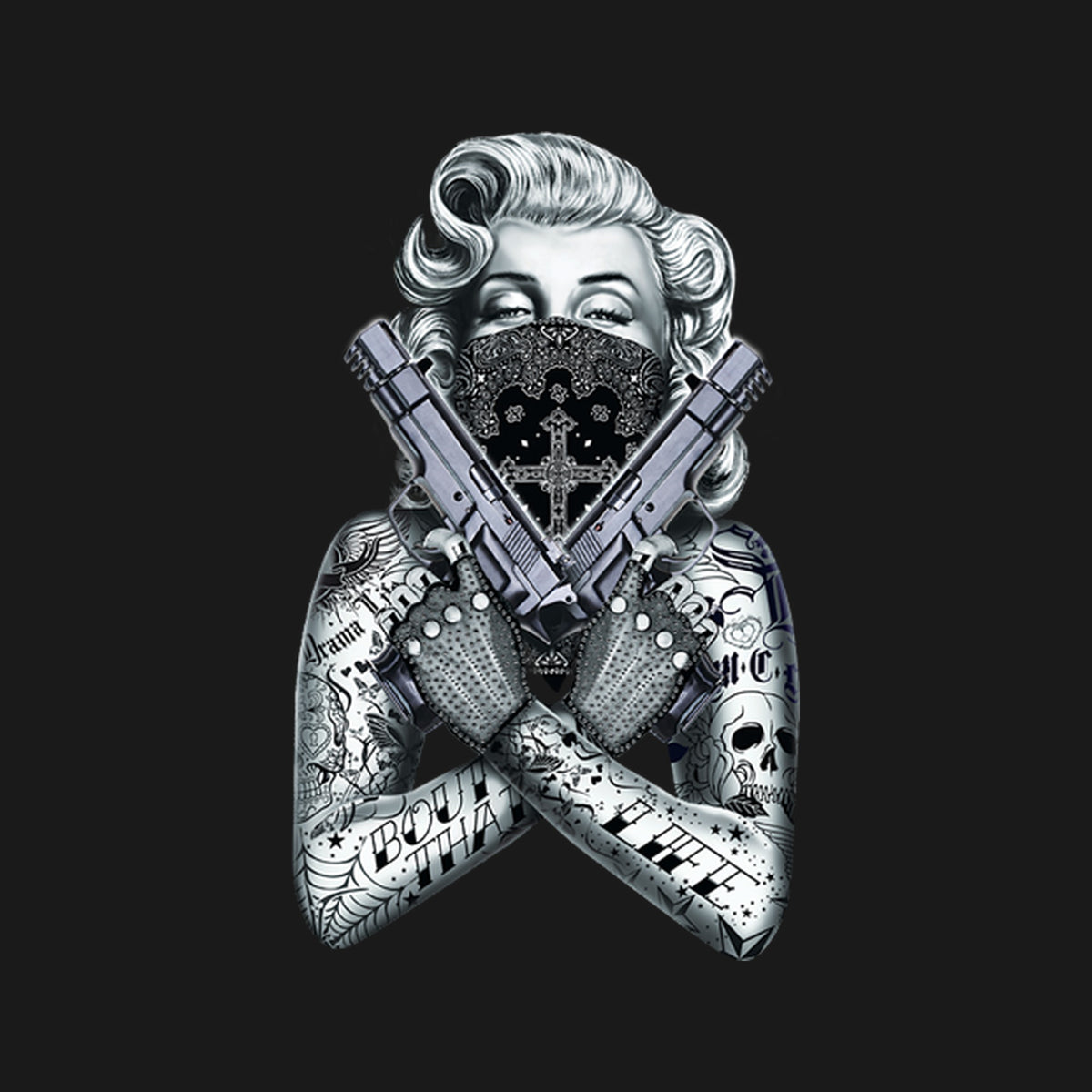 Marylin Guns - black