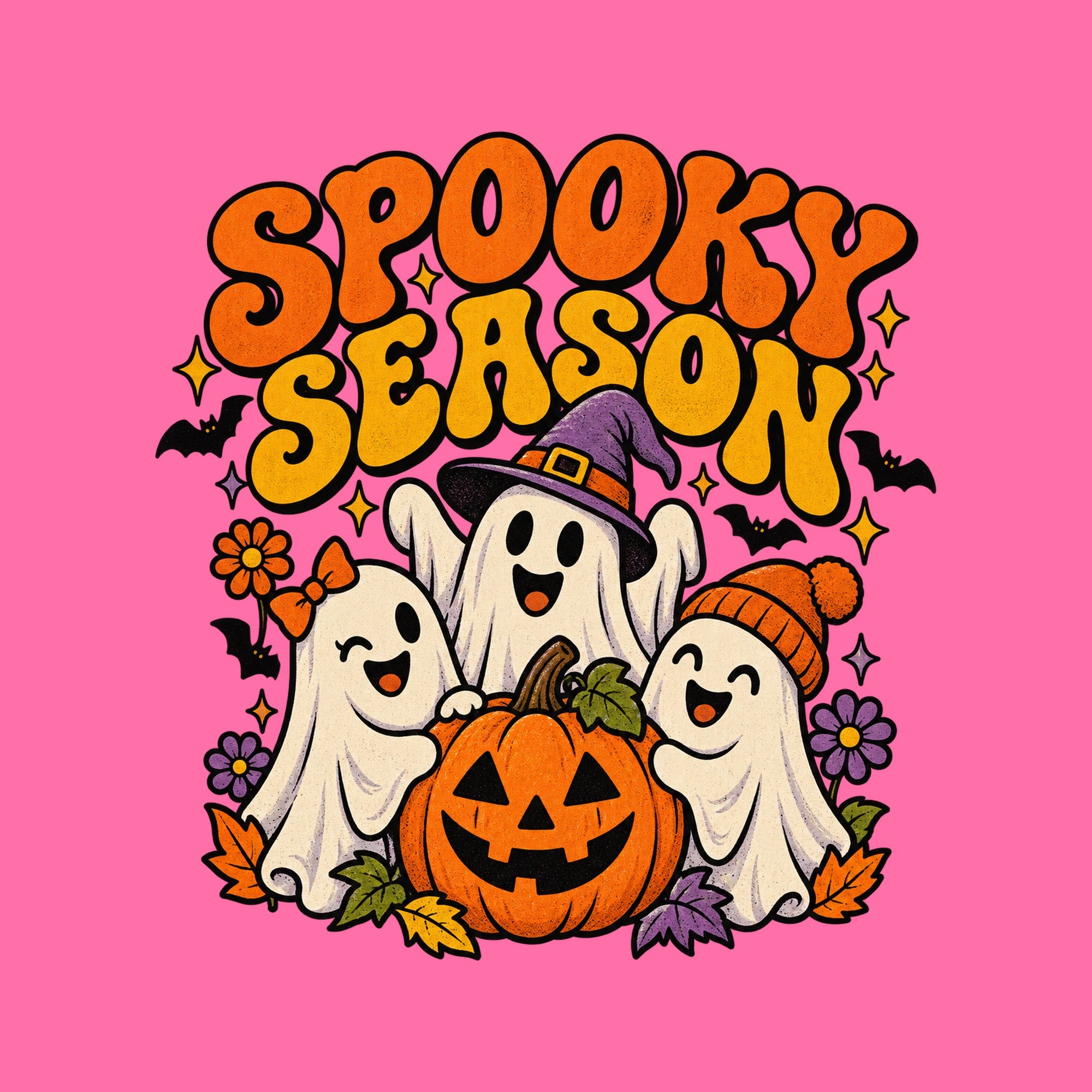 Spooky Season - safety-pink
