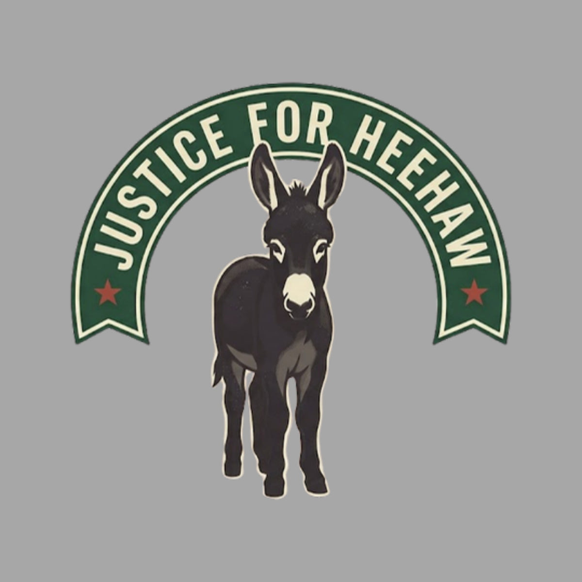 Justice For Heehaw - sport-grey