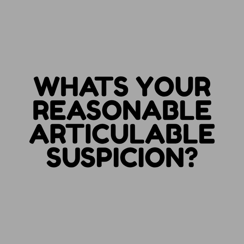 Whats Your Reasonable Articulable Suspicion? - sport-grey