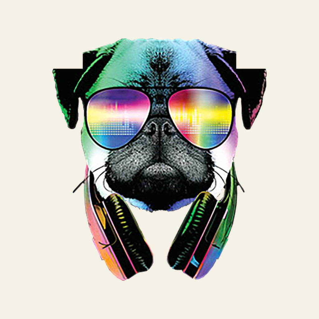 Dj Pug - black