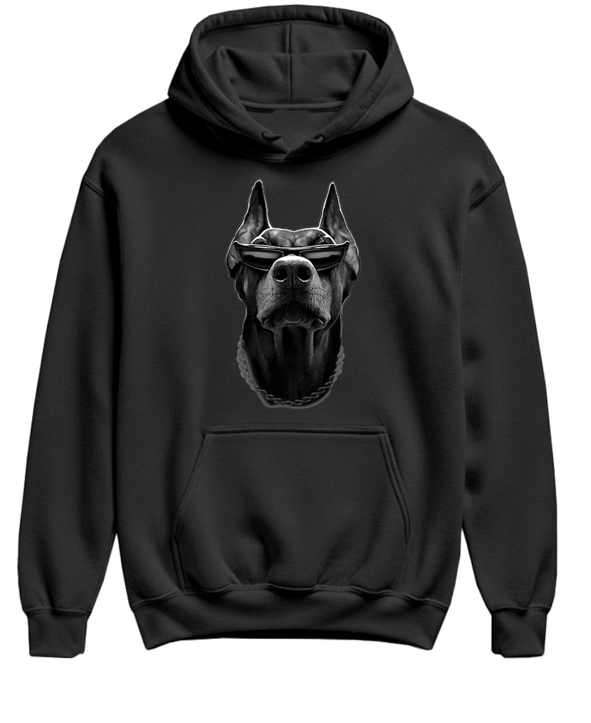 Doberman - Hoodie - Black