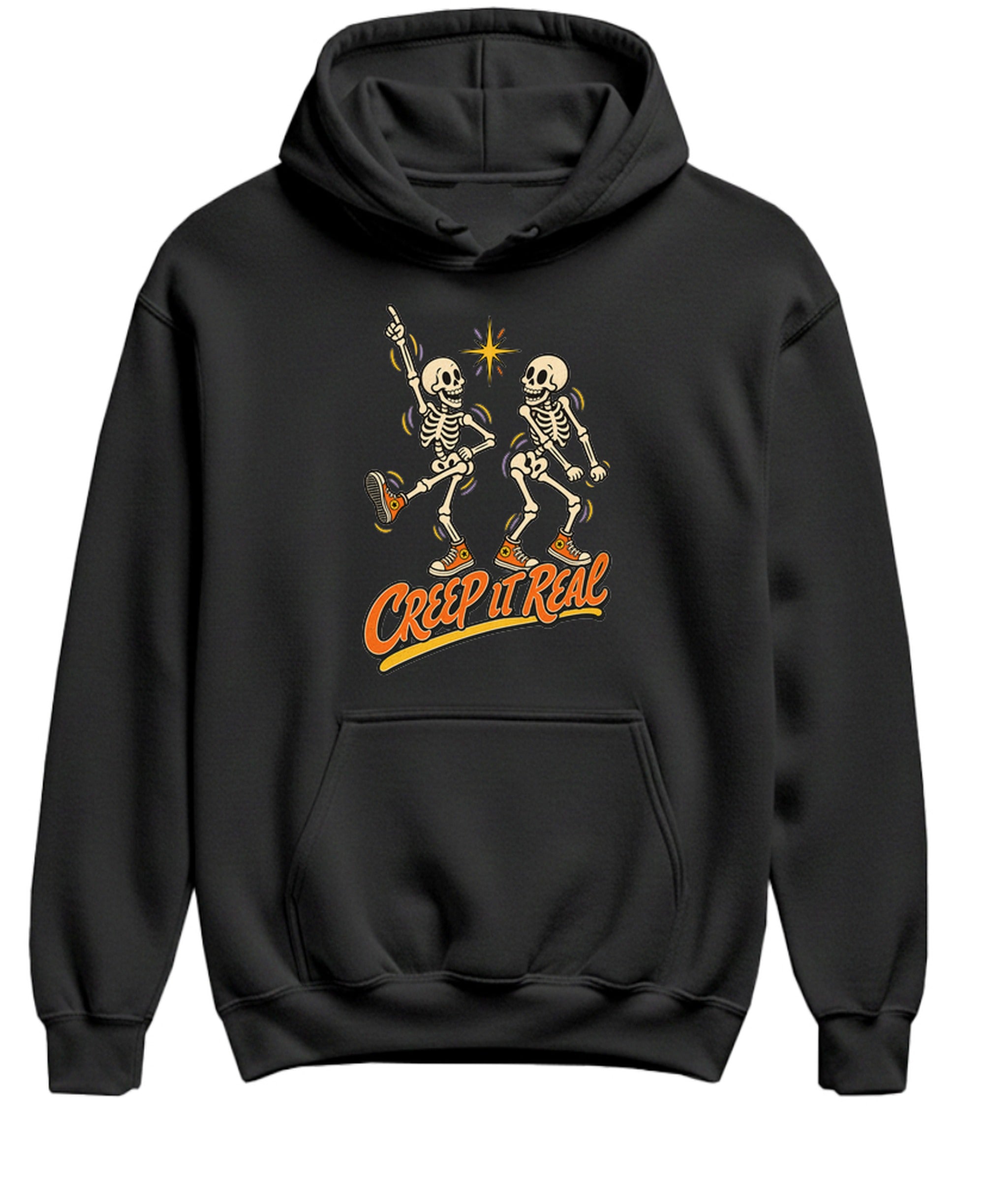 Creep It Real - Hoodie - Black