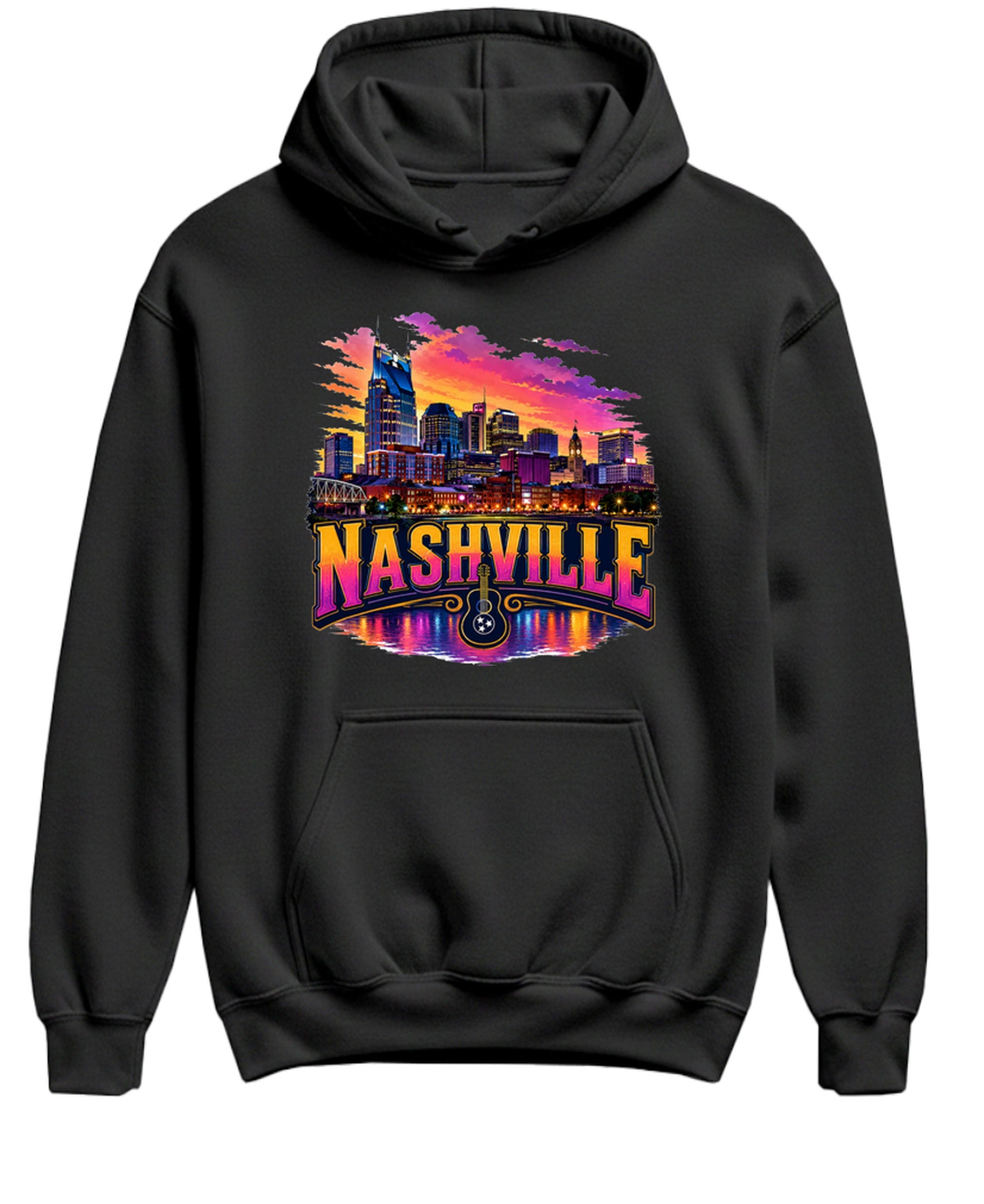 Nashville - Hoodie - Black