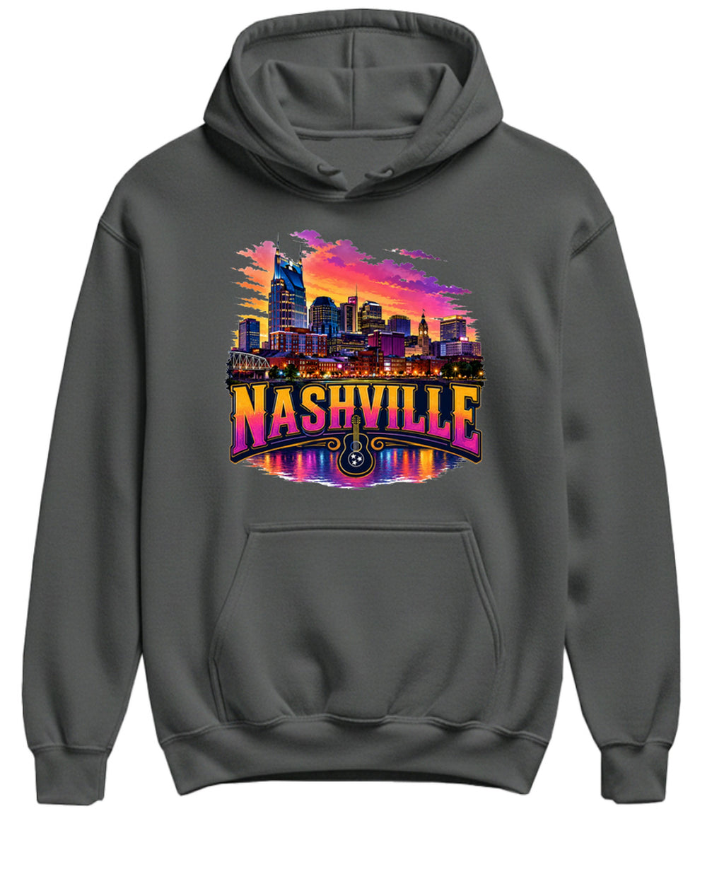 Nashville - Hoodie - Charcoal
