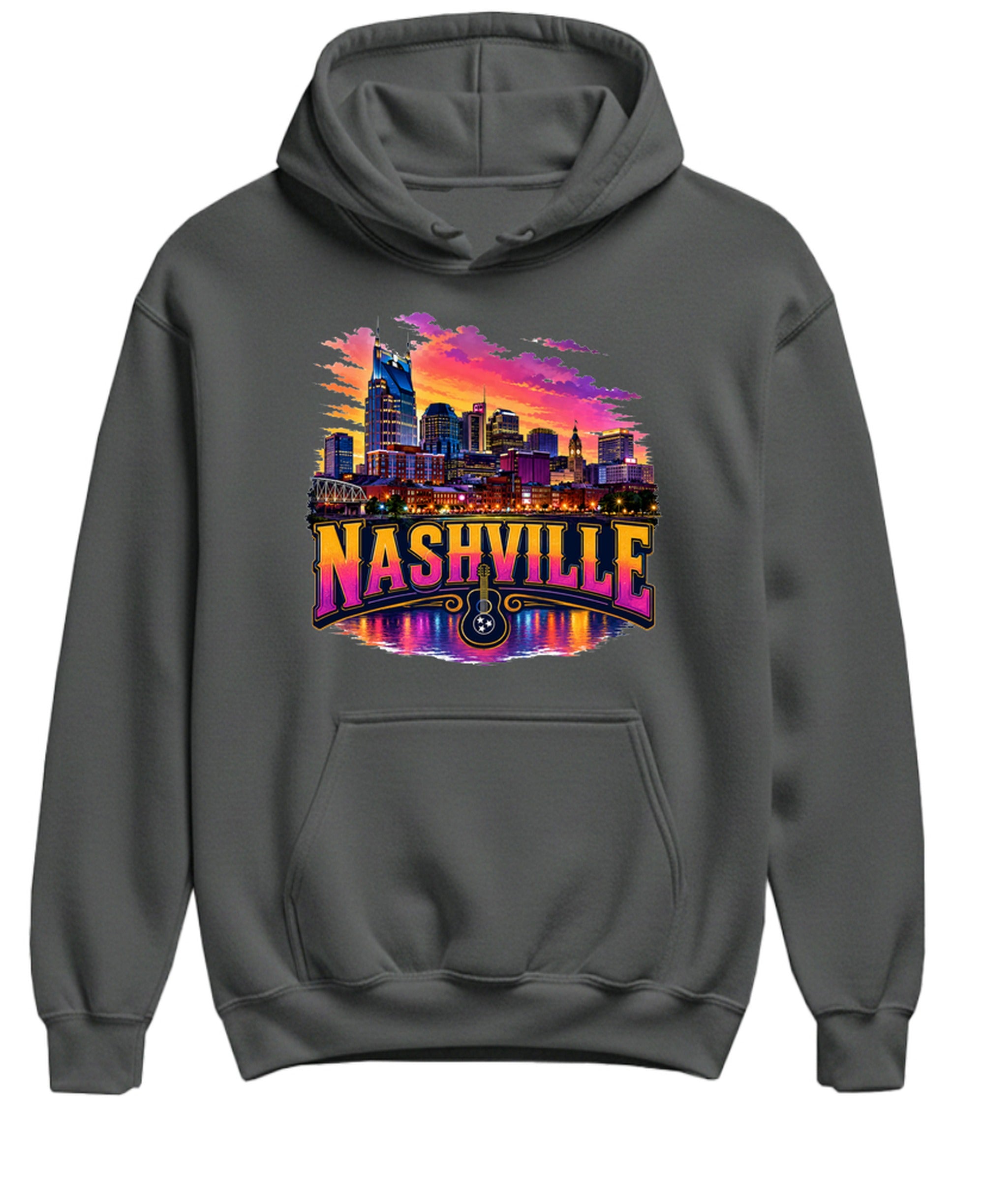 Nashville - Hoodie - Charcoal