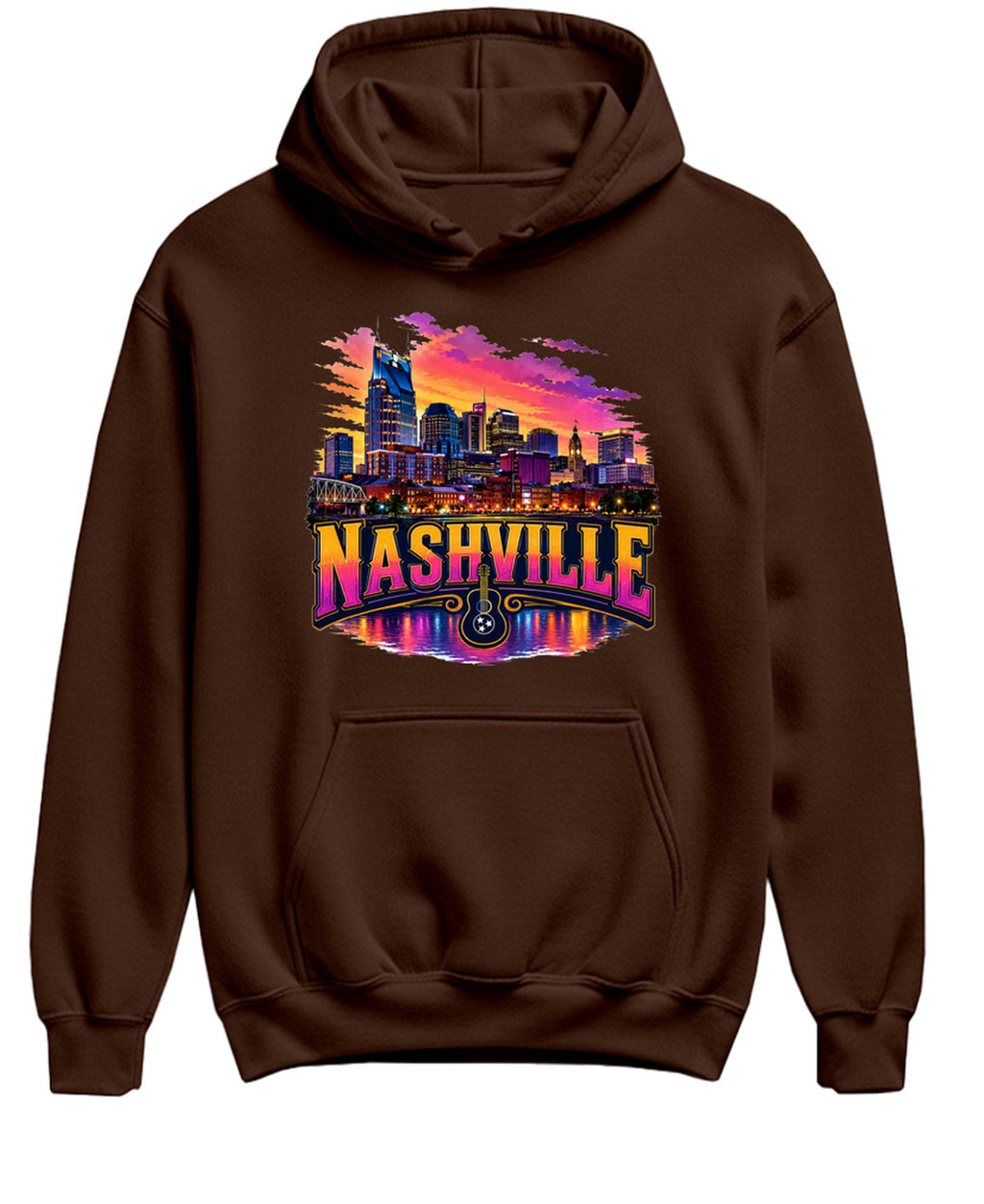 Nashville - Hoodie - Chocolate