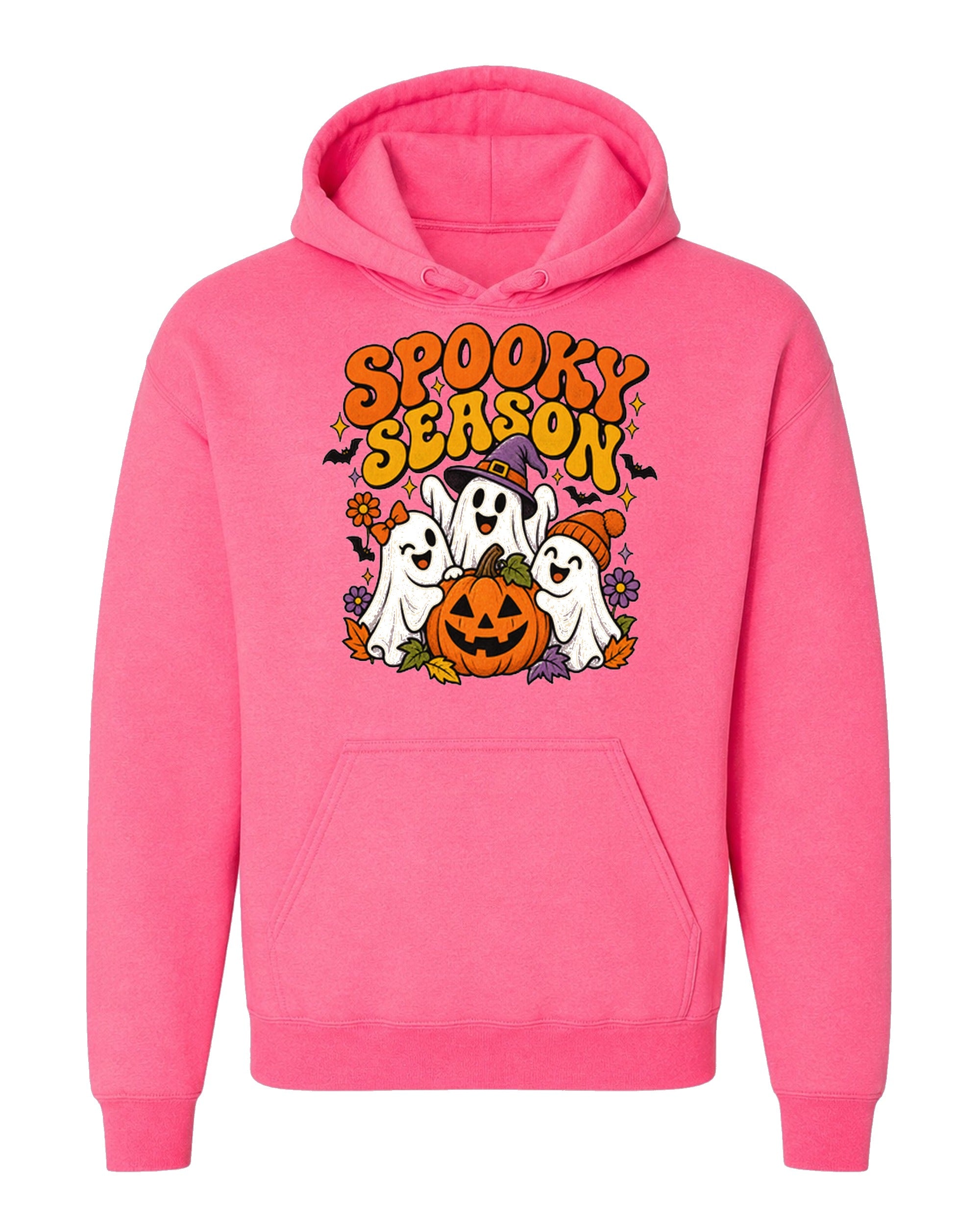Spooky Season - Hoodie - Safety Pink