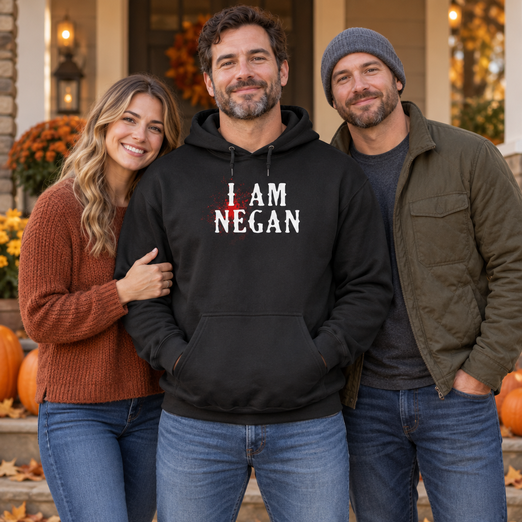 I Am Negan — Black Hoodie — lifestyle group