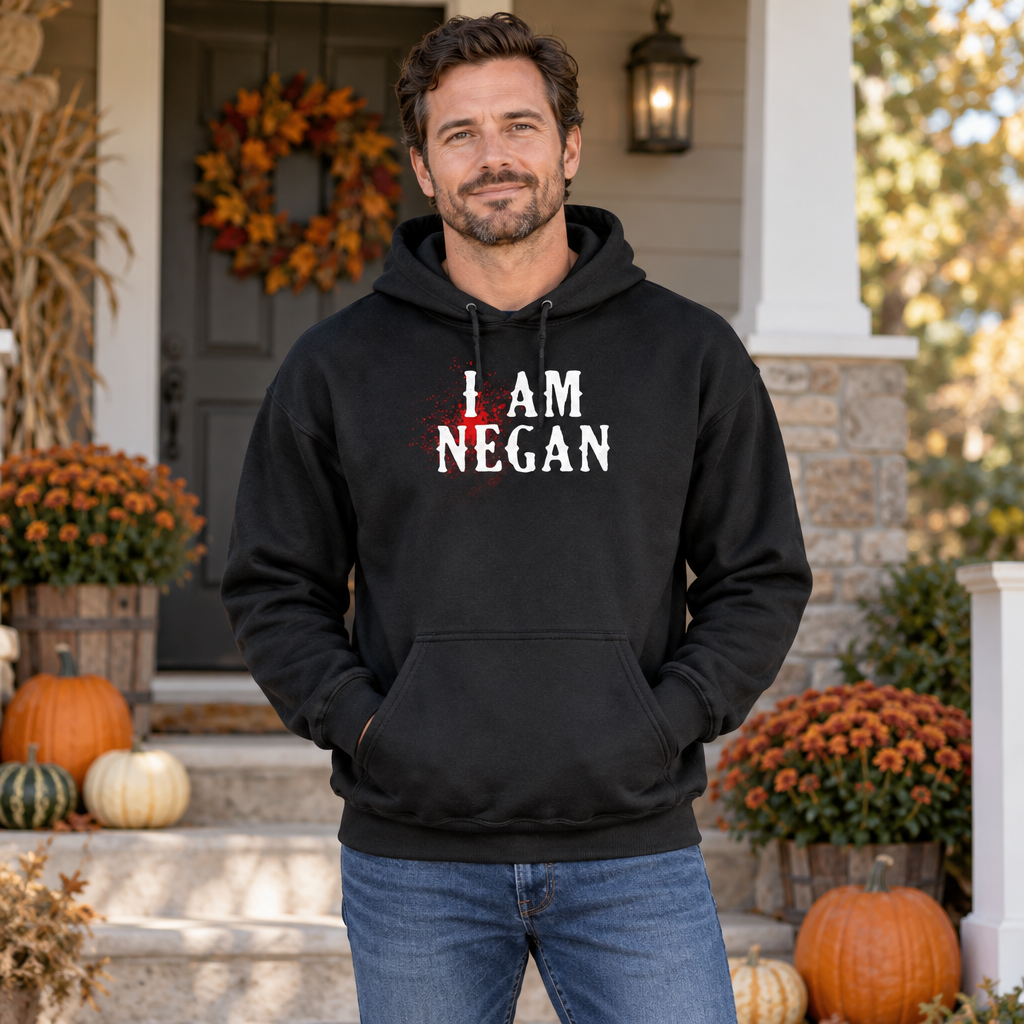 I Am Negan — Black Hoodie — lifestyle hero