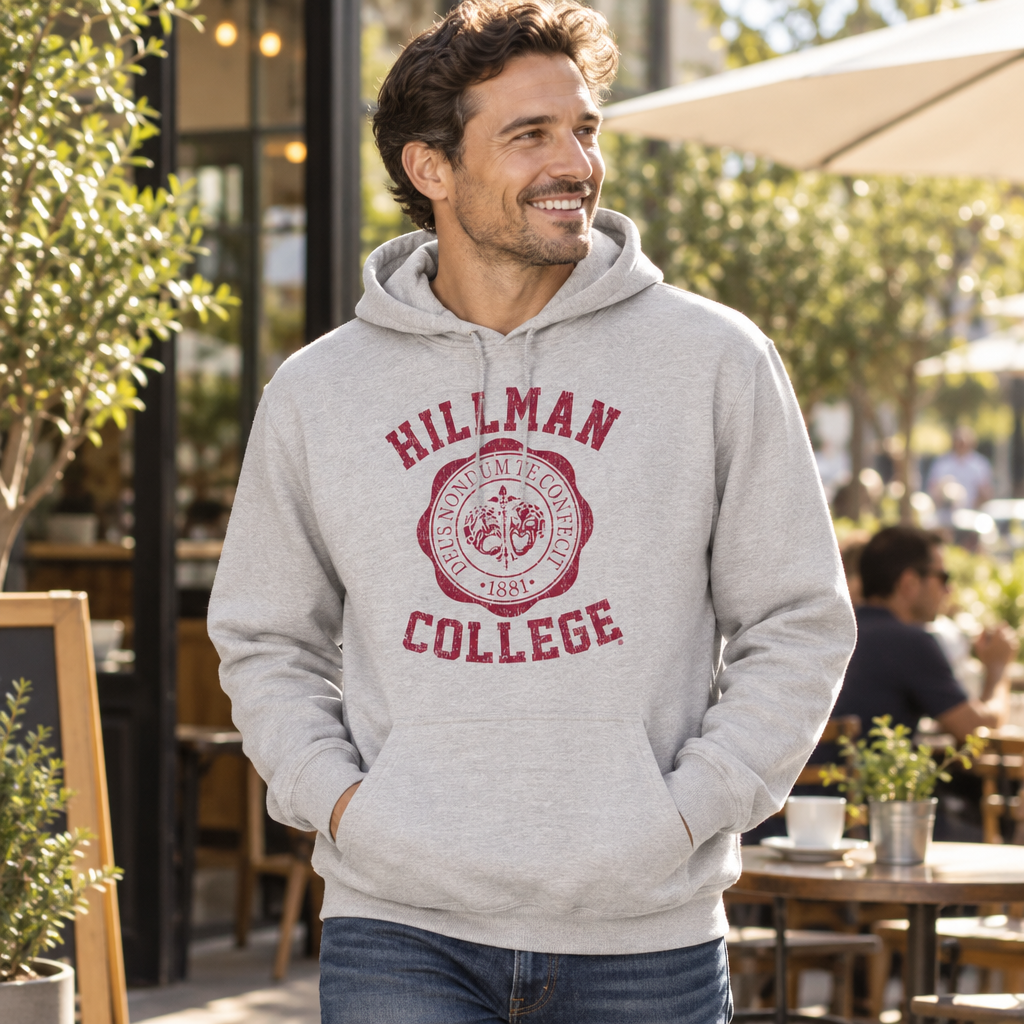 Hillman College — Sport Gray Hoodie — lifestyle alt