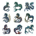 Hippocampus Sea Horses — Complete assortment