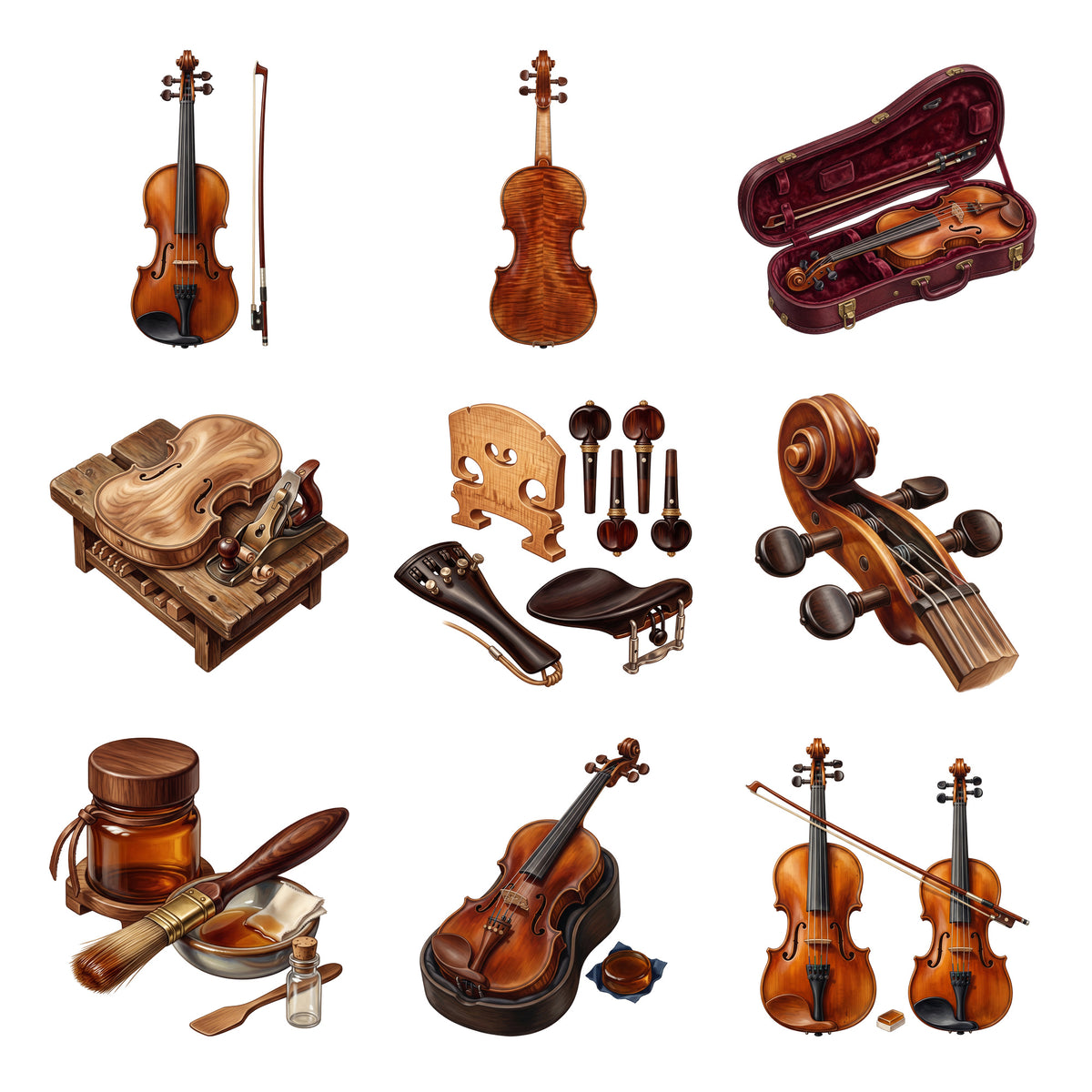 Violin Workshop — Complete assortment