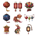 Lunar New Year Lanterns — Complete assortment