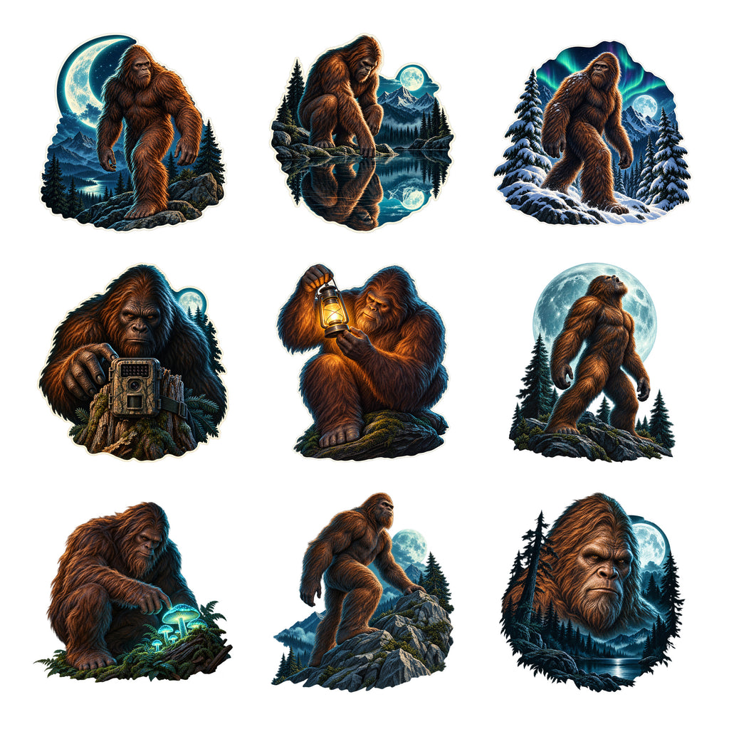 Bigfoot - Moonlight Mysteries — Complete assortment