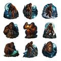 Bigfoot - Moonlight Mysteries — Complete assortment