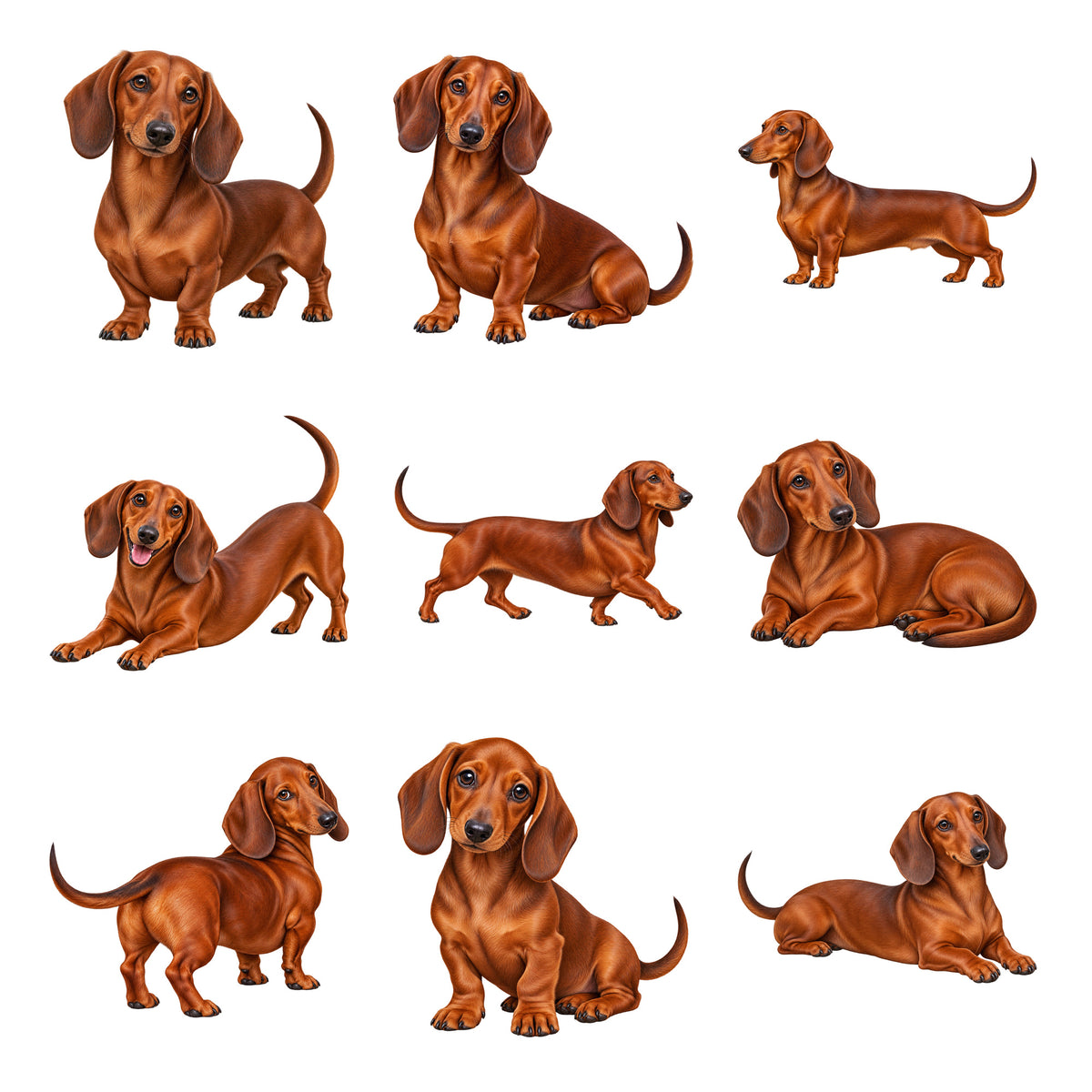 Dachshund — Complete assortment