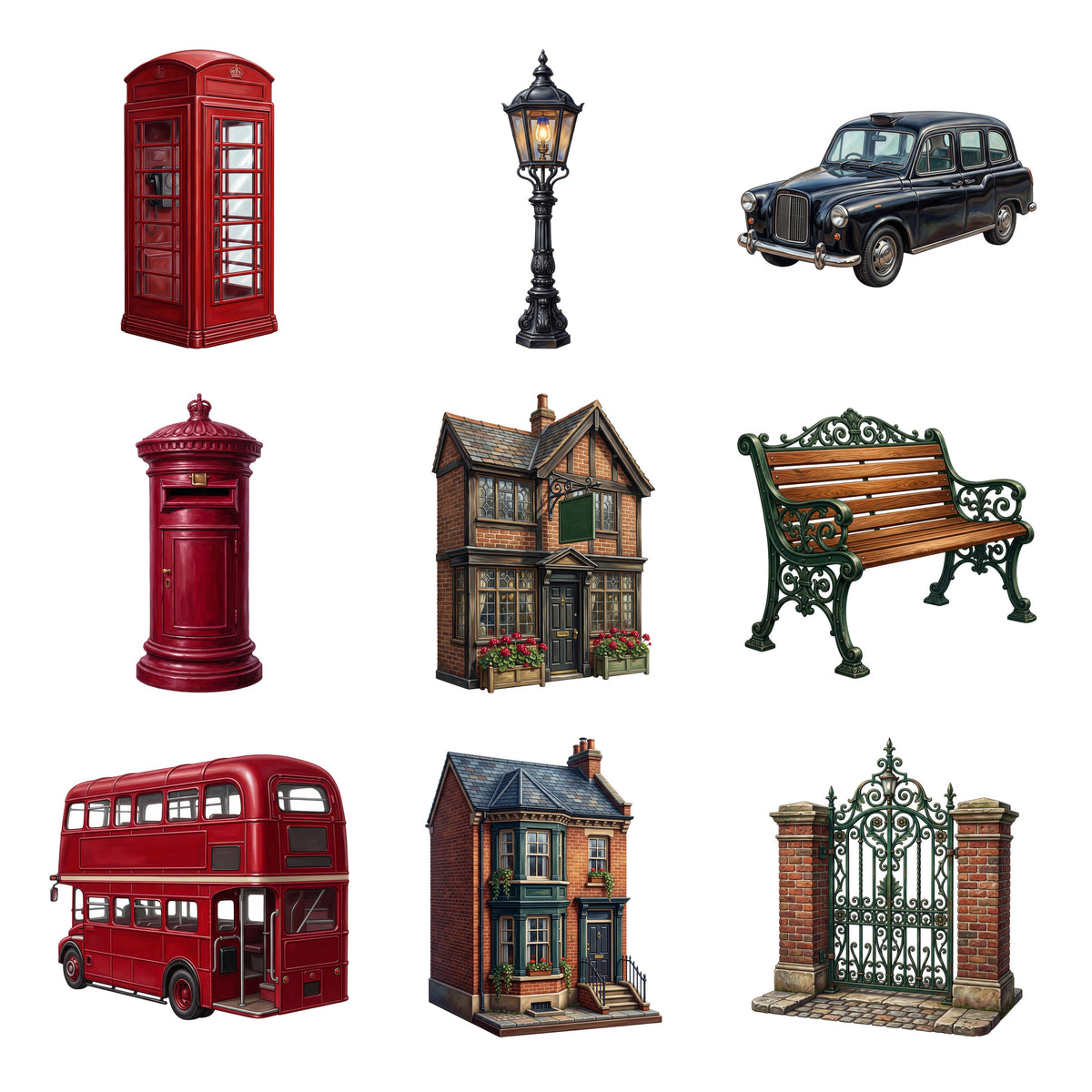 London Street Treasures — Complete assortment