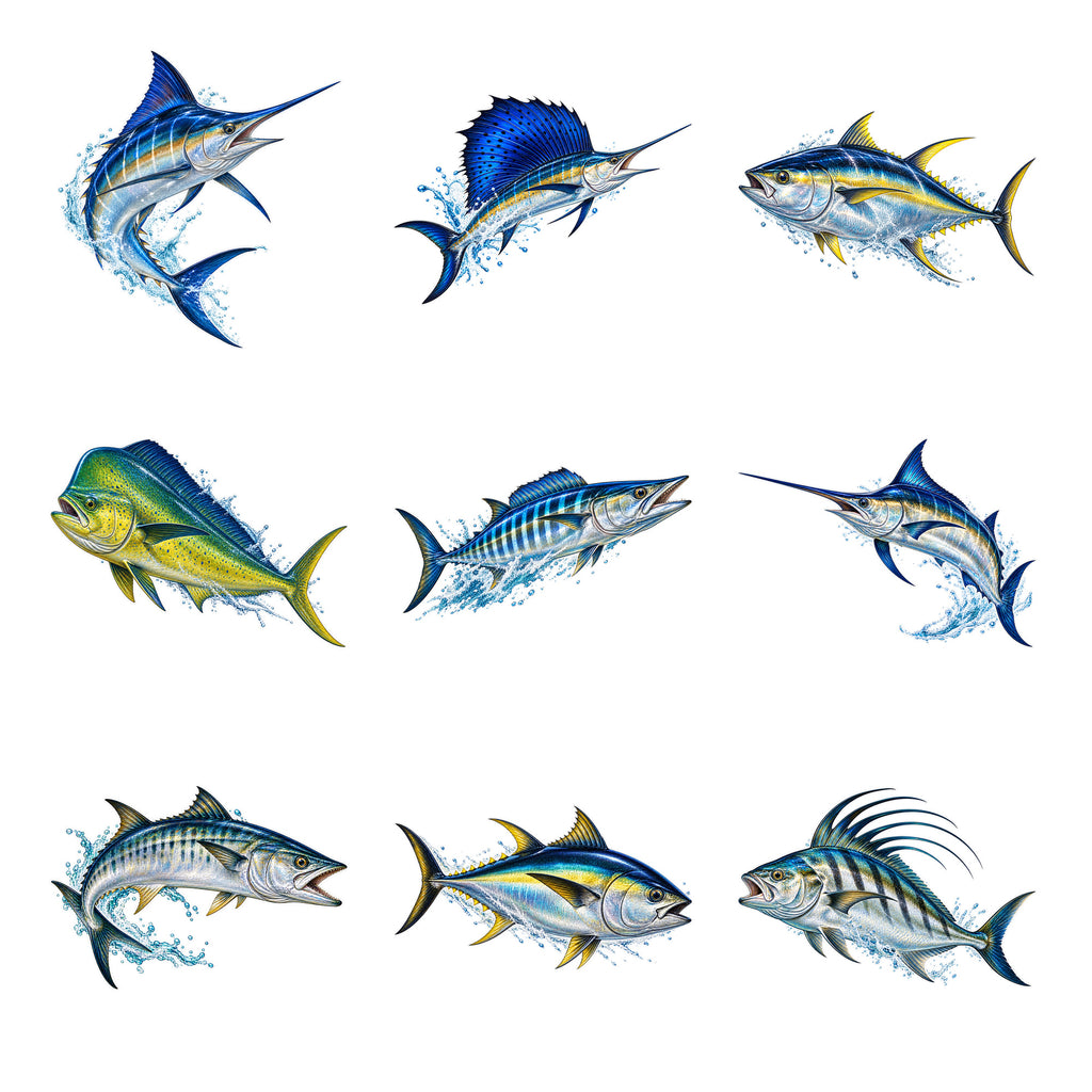 Deep Sea Fishing — Complete assortment