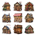 Christmas Village Shops — Complete assortment