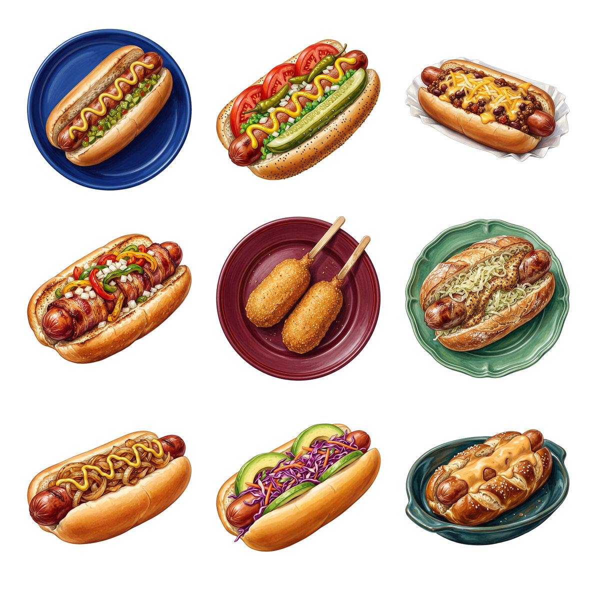 Hot Dog Stand Classics — Complete assortment