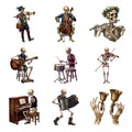 Skeleton Musicians — Complete assortment