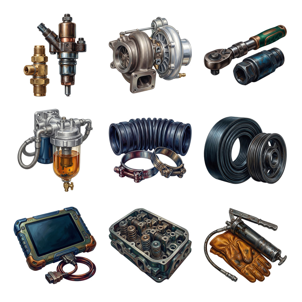 Diesel Mechanic Workshop — Complete assortment