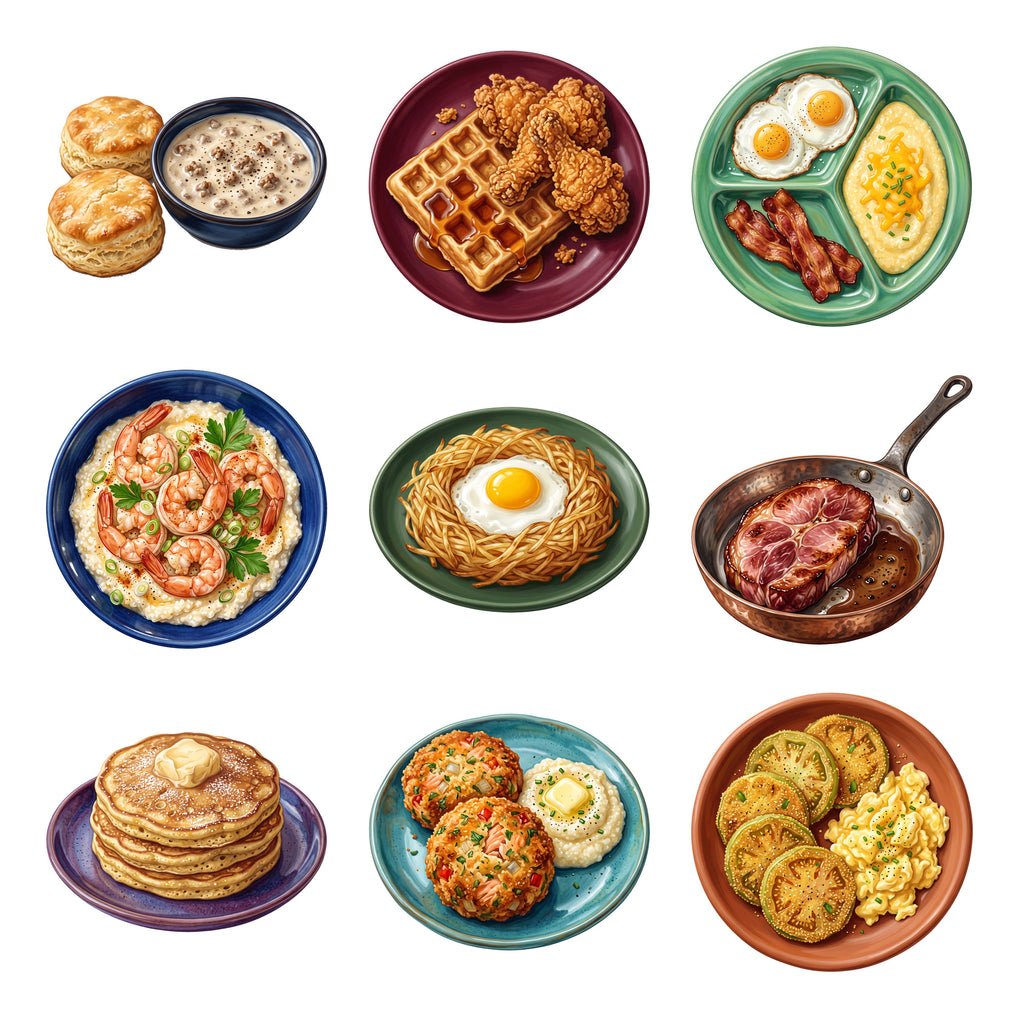 Southern Breakfast Table — Complete assortment