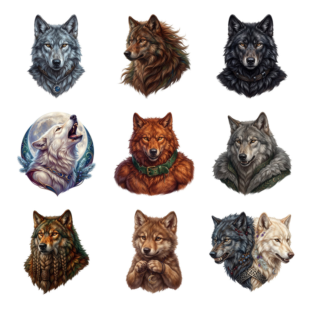 Werewolf Moon Portraits — Complete assortment