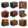 Old Travel Trunks — Complete assortment