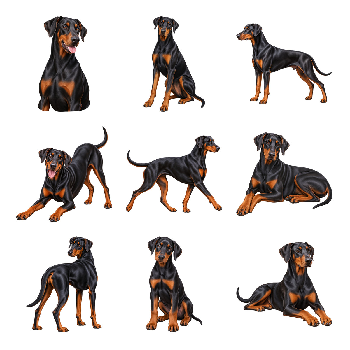Doberman Pinscher — Complete assortment