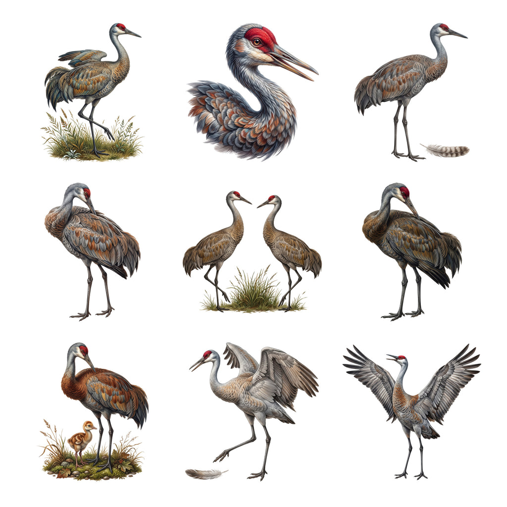 Sandhill Crane Dances — Complete assortment