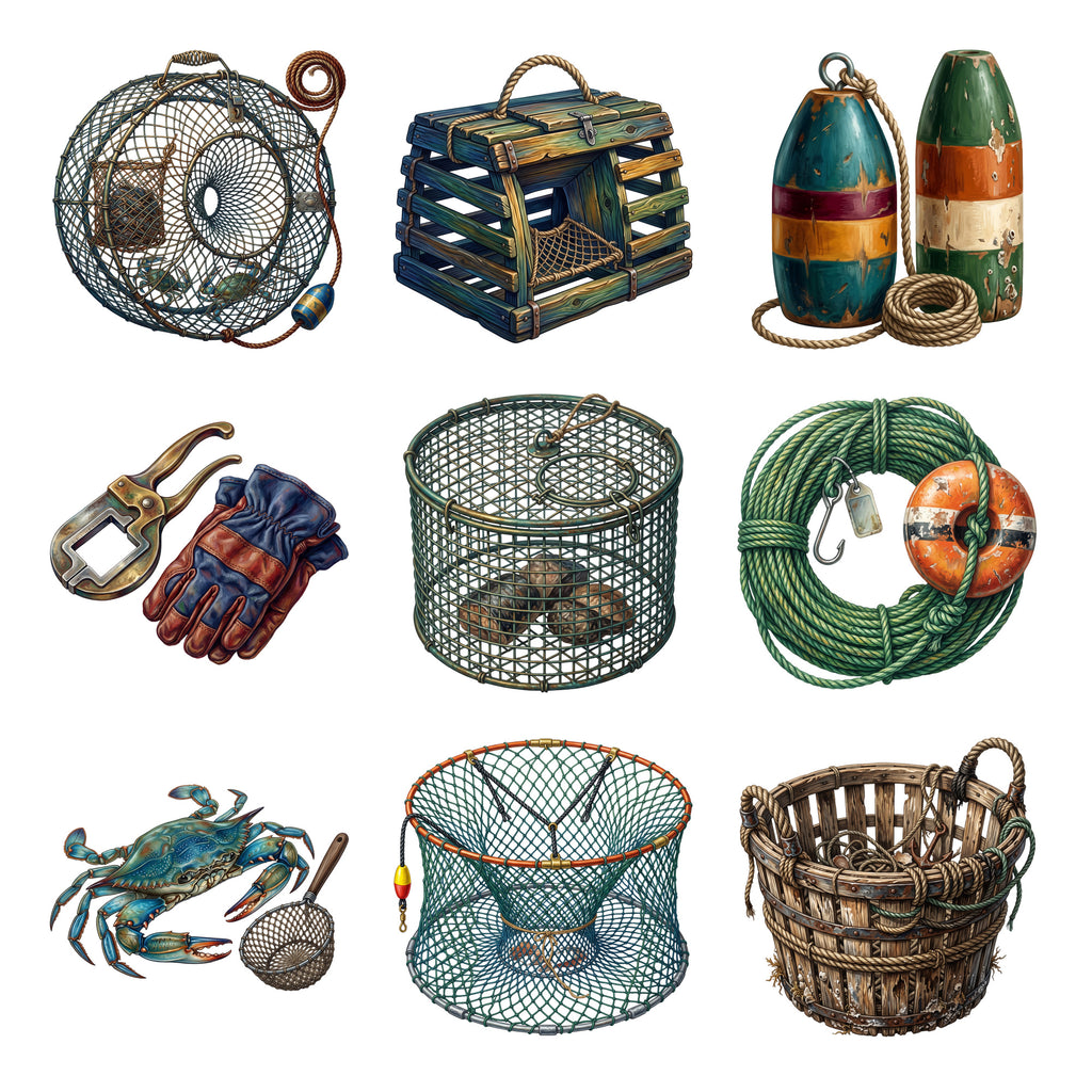 Crab Pot Crew — Complete assortment