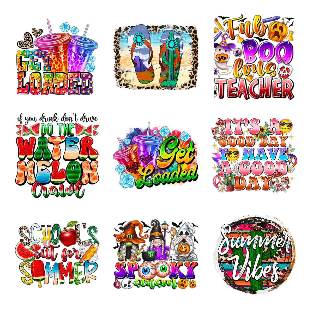 Summer - School Out and Good Vibes — Complete assortment
