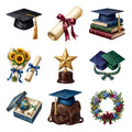 Graduation Celebration Objects — Complete assortment