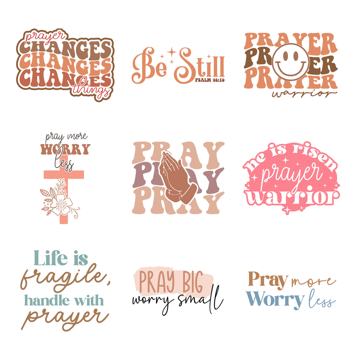 Christian - Prayer and Peace — Complete assortment