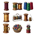 Vintage Spool Collection — Complete assortment