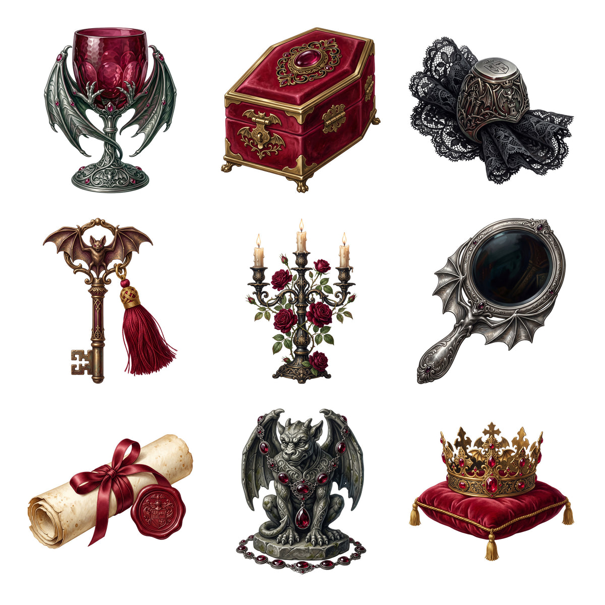 Vampire Castle Treasures — Complete assortment