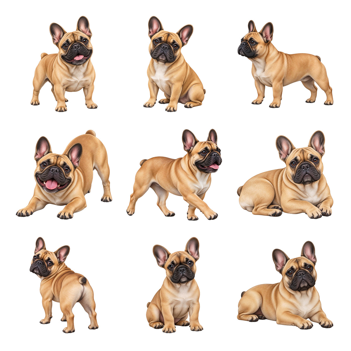 French Bulldog — Complete assortment