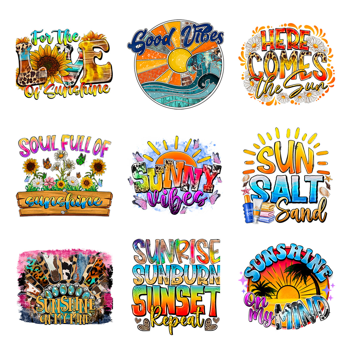 Summer - Chasing Sunshine — Complete assortment