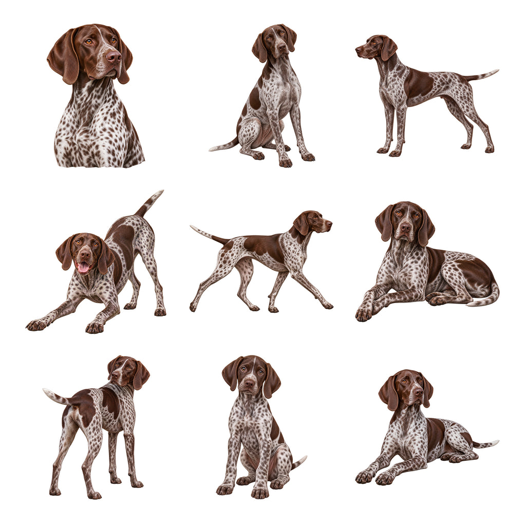 German Shorthaired Pointer — Complete assortment