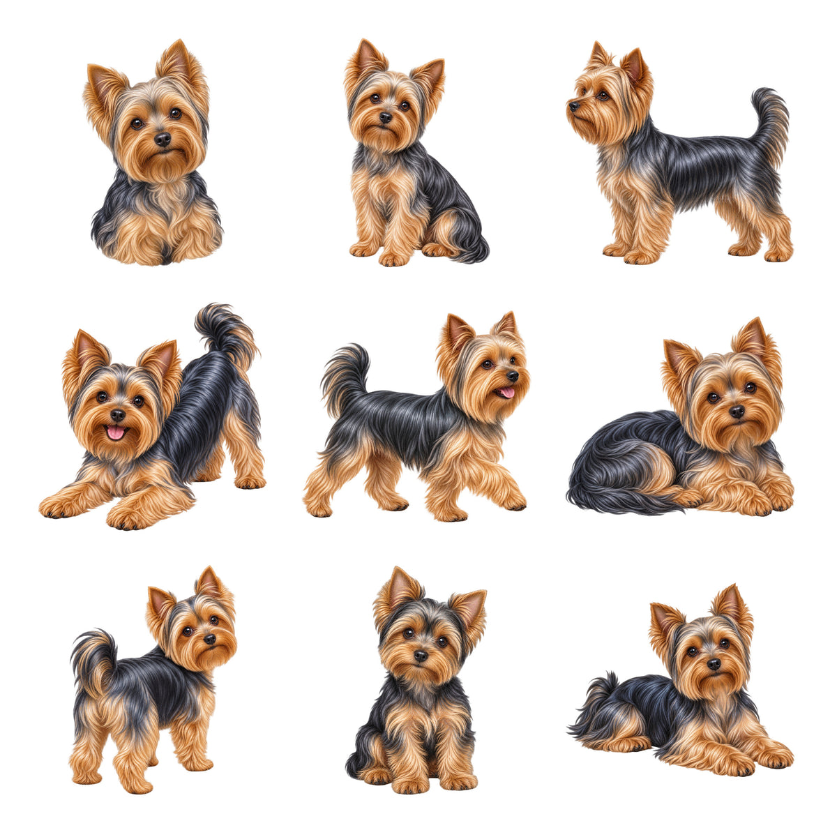 Yorkshire Terrier — Complete assortment