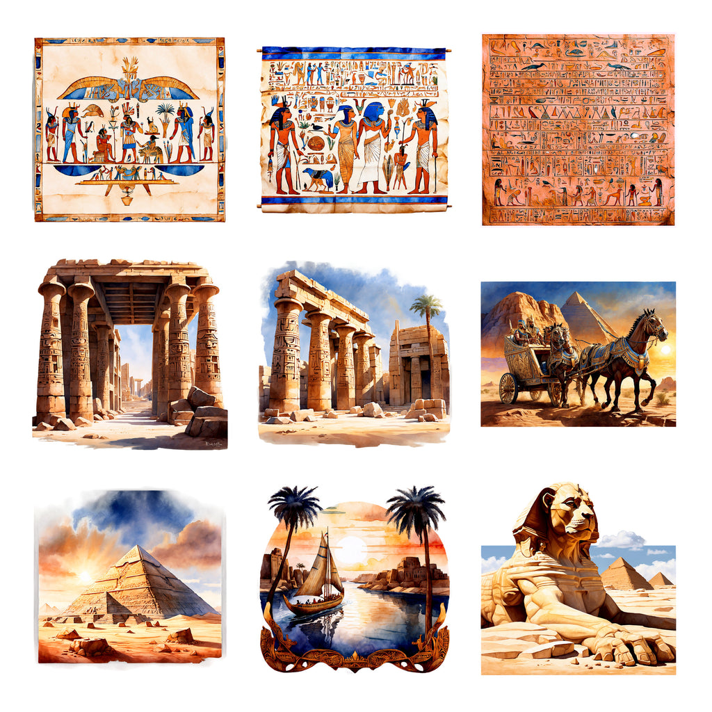 Egyptian - Wonders of Ancient Egypt — Complete assortment
