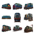 Diesel Freight Locomotives — Complete assortment
