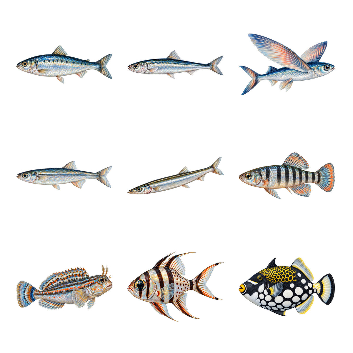 Saltwater Small Species — Complete assortment