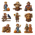 Harvest Scarecrow Patch — Complete assortment