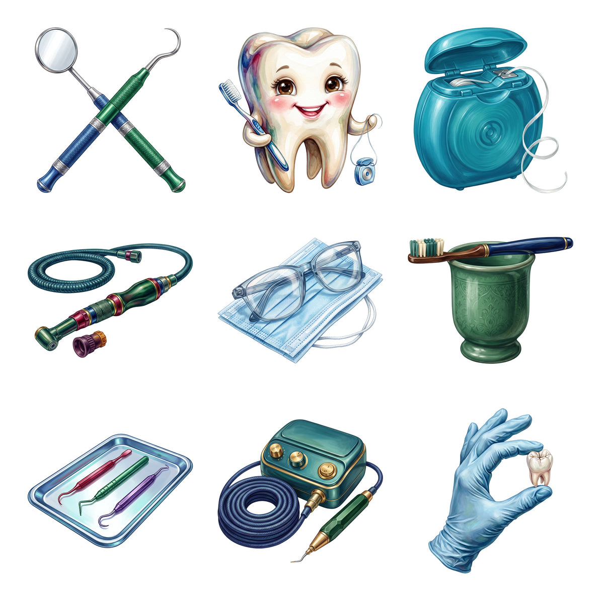 Dental Hygienist Toolkit — Complete assortment