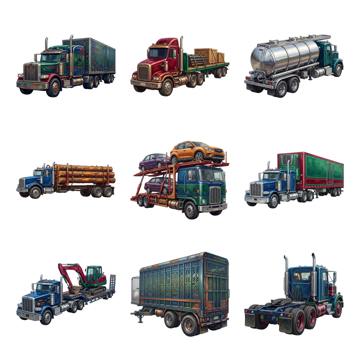 Tractor Trailer Highway — Complete assortment